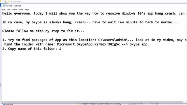 How to fix application hang, crash...on windows 10 | 4Fun4You смотреть онлайн