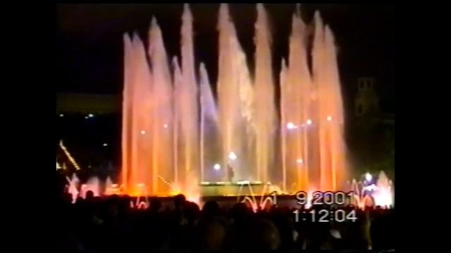 Поющие фонтаны Барселоны * ВАЛЬС ЦВЕТОВ * Испания смотреть онлайн