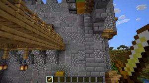 Механический замок в майнкрафте