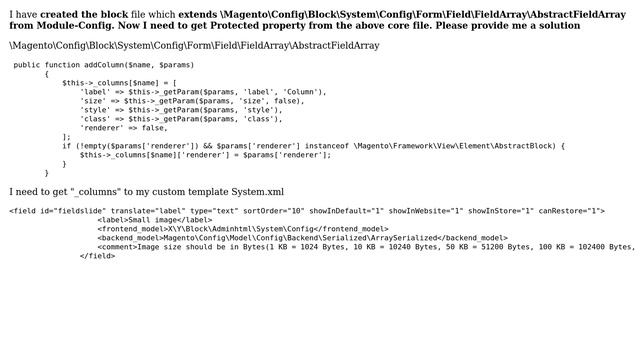 Magento: How to get the protected property from core module to custom module in magento 2? смотреть онлайн