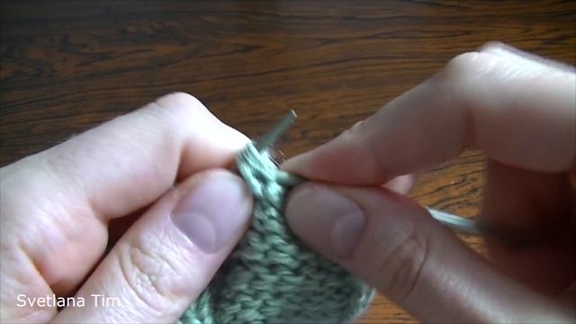 Завершение вязания, закрытие петель. Как закрыть петли / Вязание спицами № 254 смотреть онлайн