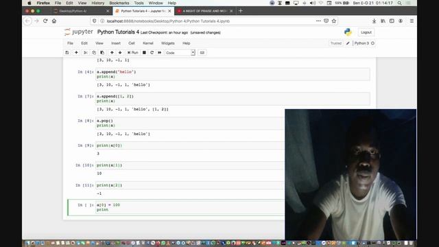 Coding in Python on Anaconda Navigator and Jupyter Notebook FullScreenRecord7 смотреть онлайн