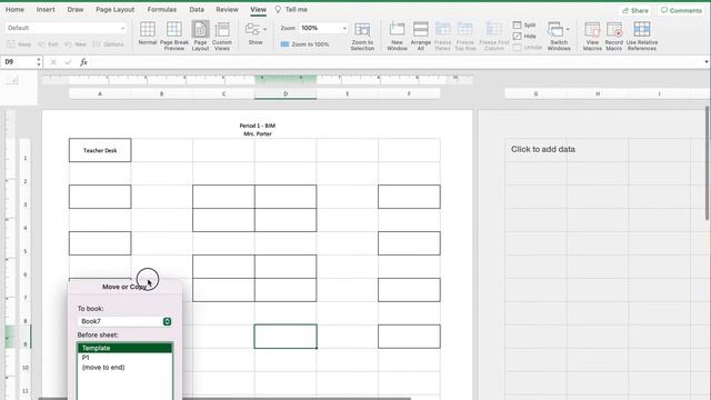 Creating and Saving Seating Charts in Excel смотреть онлайн