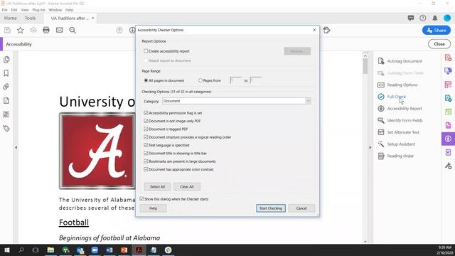 Creating Accessible PDFs with Adobe Acrobat Pro DC смотреть онлайн