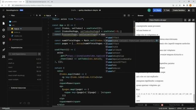 Pagination In React | The Best Pagination In React | React Interview Questions | React Pagination смотреть онлайн