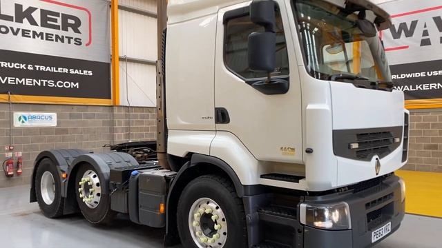 New In Stocklist For Sale: RENAULT PREMIUM ALLIANCE 460 EURO 5, 6X2 TRACTOR UNIT- 2013 - PE63 VRZ смотреть онлайн