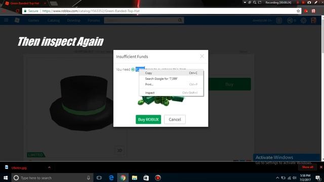 HOW TO GET FREE CATALOG ITEMS ON ROBLOX [2017] (NO BC) [WORKING!!] смотреть онлайн
