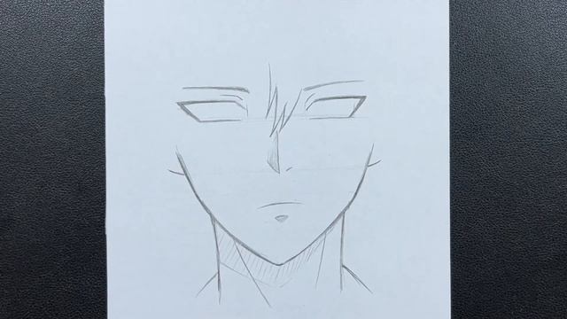 Anime sketch | how to draw anime boy with easy steps смотреть онлайн