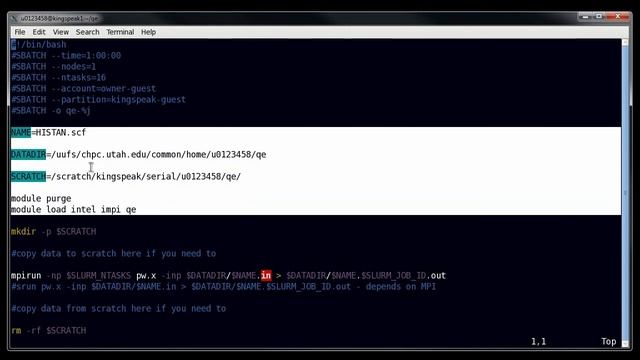 Slurm Batch Scripting смотреть онлайн