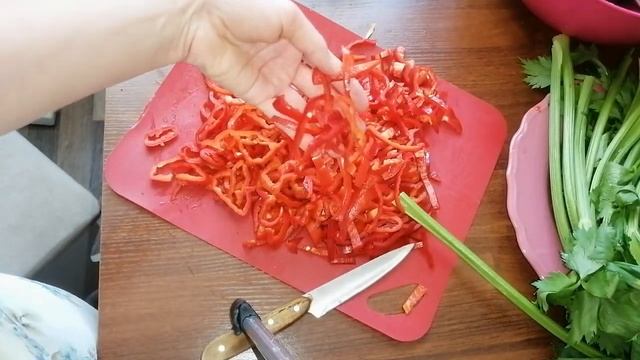 Лагманная заправка с джандо.