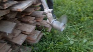 Самодельный лодочный мотор из бензопилы Урал 2 Электрон