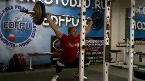 Тренировка рывка - 100 кг. Спортстудия Георгия Зобача