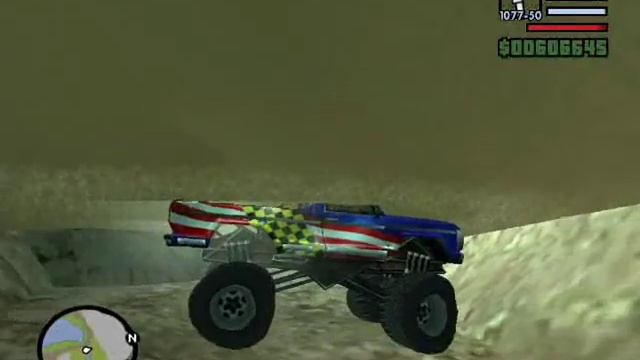 GTA: San Andreas Monster Truck Offroad and Mudding смотреть онлайн