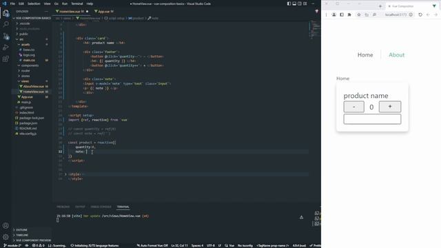 vue 3 - Reactive (3 of 7) смотреть онлайн