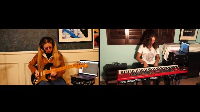 Freeway Jam (Jeff Beck cover) - Ayla, Gabriel, Santi and Logan смотреть онлайн
