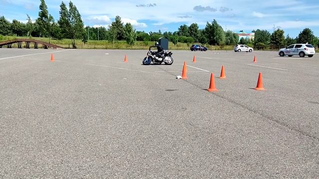 Gymkhana GP 2021/ Andrei Butsko/Honda CB600S/ stage 3/ head1/57.96 смотреть онлайн