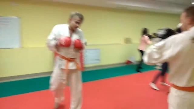 Тренировка двух видов (японский нокдаун/кикбоксинг)-6 смотреть онлайн