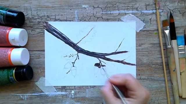 5 идей как нарисовать осень | Осенние листья | Осенние рисунки смотреть онлайн