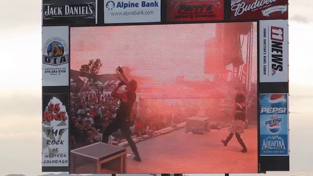 Skillet HERO live at rockjam 2011 Colorado смотреть онлайн