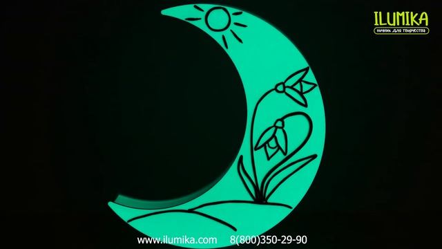 Лепим пластилином и рисуем светом подснежники смотреть онлайн