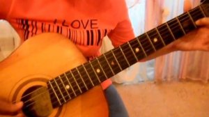 Как сыграть на гитаре романс Отговорила роща золотая