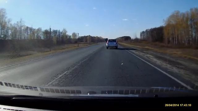 Вольский район, в сторону Саратова (трасса Р-228) - Синодское , 26.04.14г. смотреть онлайн