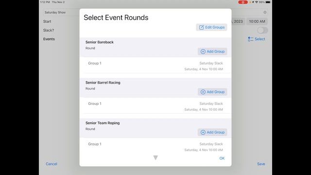 RodeoReady Admin Advance 2 Performance 2 Slack Competition Draw смотреть онлайн