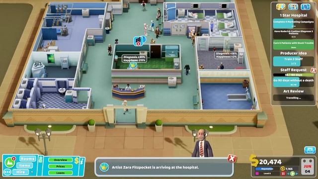Two Point Hospital - Culture Shock #2 - Dr Cushion Is No Help смотреть онлайн