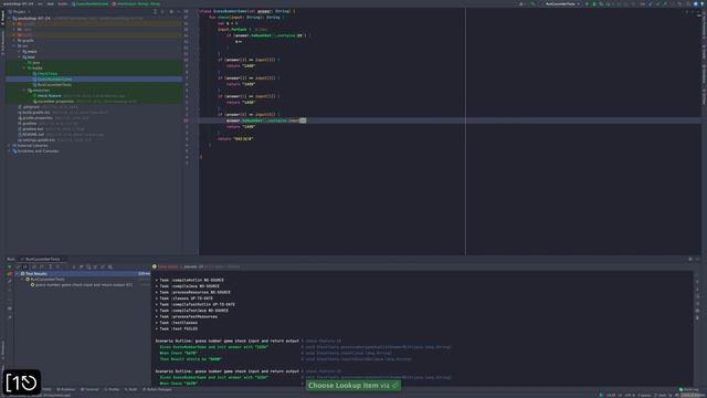 Tiny Kotlin BDD Sample смотреть онлайн