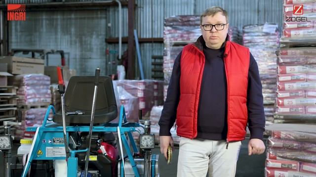 Обзор двухроторной затирочной машины Kreber 436-2Т смотреть онлайн