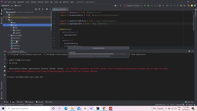 Angular 12 | Admin LTE Theme Integration| 01 | codingindian.com смотреть онлайн