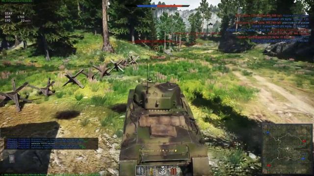 Старт ОБТ танков: Инструкция для новичков в War Thunder смотреть онлайн
