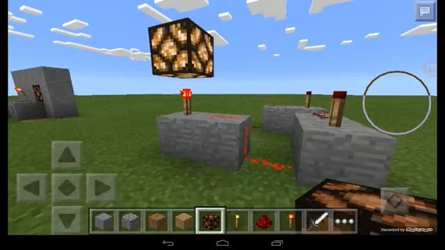 Как сделать КРАСНЫЙ ПОВТОРИТЕЛЬ в Minecraft PE? смотреть онлайн