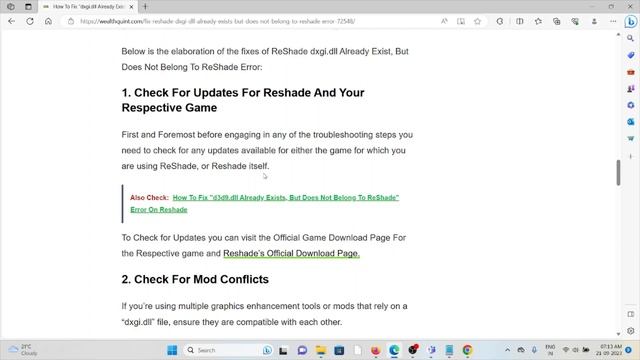 How To Fix “dxgi dll Already Exists But Does Not Belong To ReShade” Error On ReShade смотреть онлайн