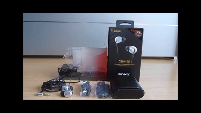 Unpacking: Sony XBA-40 In-Ear Kopfhörer смотреть онлайн