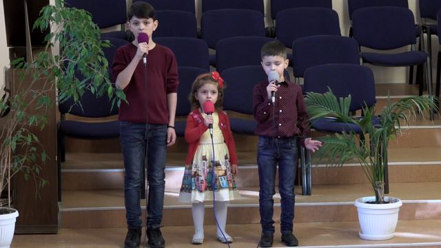 Пение "Не Грусти, Не Рыдай", дети ц. "Евангельская Весть", г. Тирасполь смотреть онлайн