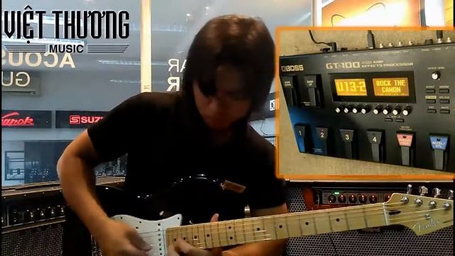 [part 2 BOSS GT100] Demo solo Hotel California смотреть онлайн