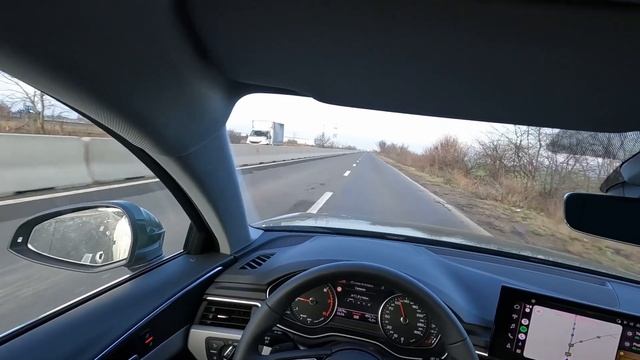 2024 Audi A4 40TFSI POV drive смотреть онлайн