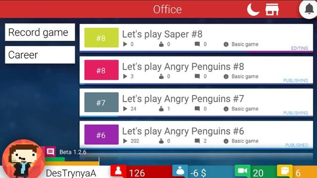 Прикольная игра tube tycoon смотреть онлайн