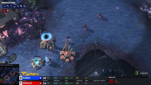 StarCraft 2: GUMIHO vs HERO - Alpha Pro Series: Ultimate Showdown #11 | Group A смотреть онлайн