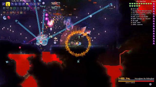 Terraria | Calamity Mod - Revengeance Mode | Polterghast (Boss Battle) смотреть онлайн