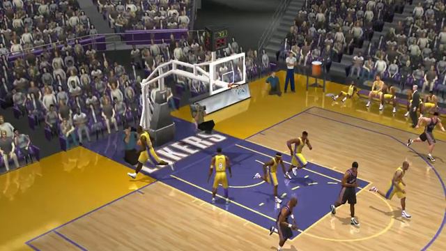 NBA Live 2003 Utah Jazz LA Lakers part 1 смотреть онлайн