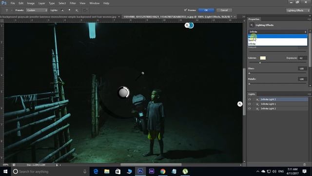 Photoshop Tutorials in Telugu | Photoshop Lighting Effects Tutorial | Make Special Lights смотреть онлайн