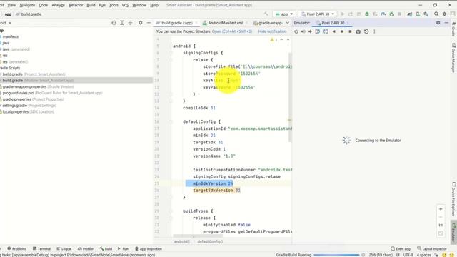 Error: minSdk(API 31) =! device Sdk(API 30) #Unable_to_run | Android Emulator смотреть онлайн