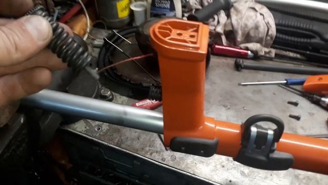 Husqvarna 545 переделал кусторез под триммер смотреть онлайн