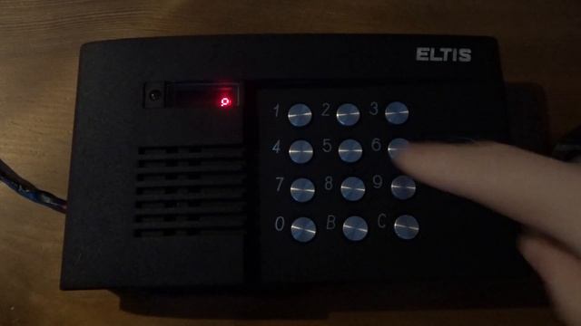 Домофон Eltis ЦП100ТМ-8: Смена общего кода (1й способ) смотреть онлайн