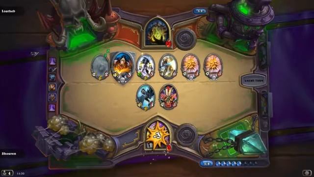 Loatheb Heroic - Hearthstone Curse of Naxxramas Boss Guide! смотреть онлайн