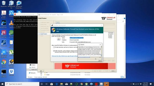Oracle Database 19c Installation смотреть онлайн