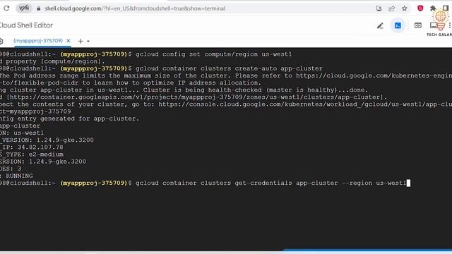 Deploying Web application to Google Kubernetes engine with explanation смотреть онлайн