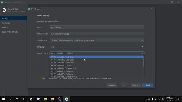 Setting Up A New Project In Android Studio смотреть онлайн